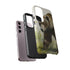 Grizzly Bear in a Field - Impact Resistant Phone Case